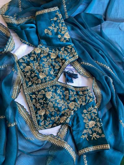 MULBURRY BY RAJ BY SAGAR IMPEX EMBROIDERY SAREE MANUFACTURER IN INDIA
